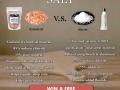 Table salt vs Himalayan salt - facebook Contest